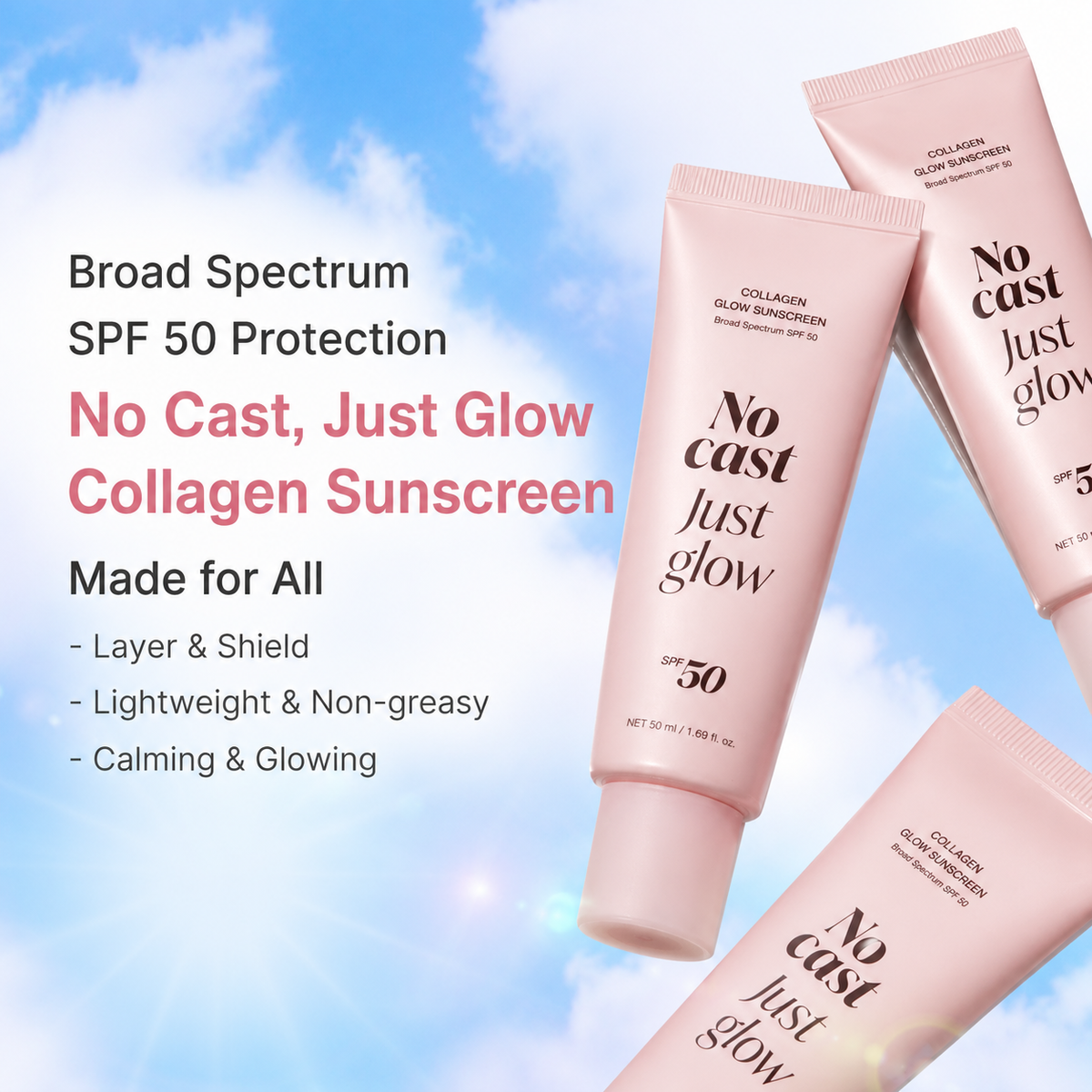Collagen Glow Sunscreen